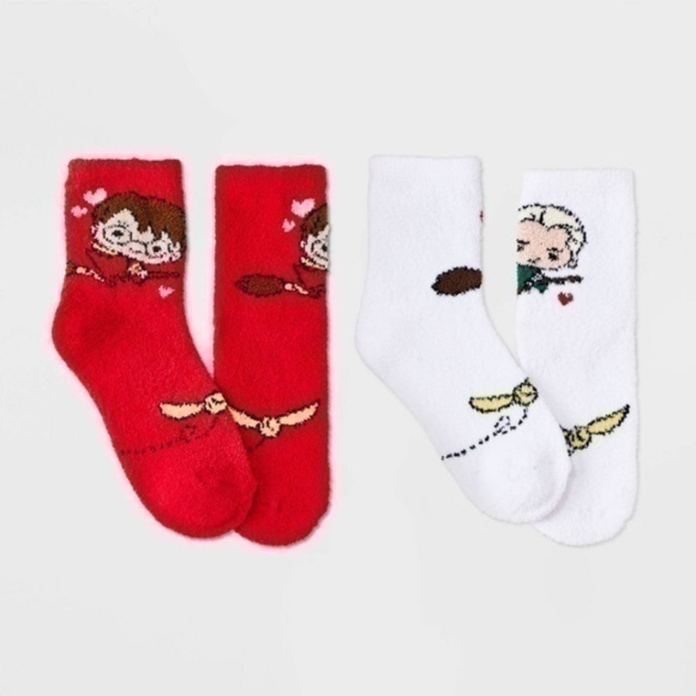 NIB. HARRY POTTER 2 Pair Valentine’s Socks